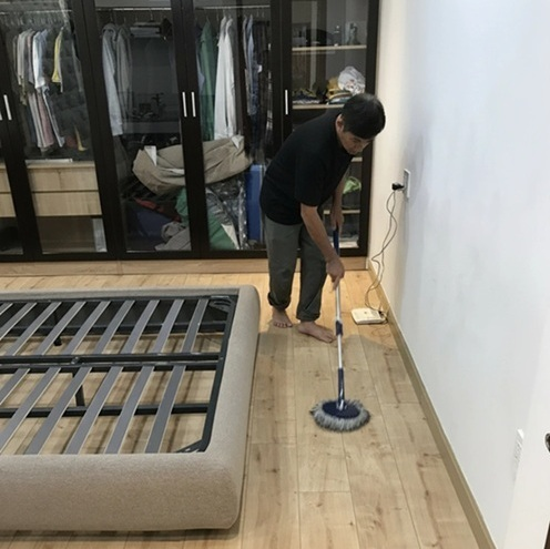 Đảm bảo không gian sạch sẽ
