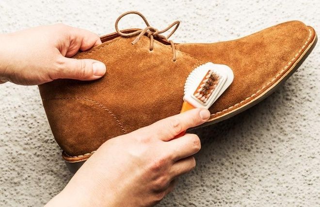 Vệ sinh & Spa giày da lộn, da nubuck