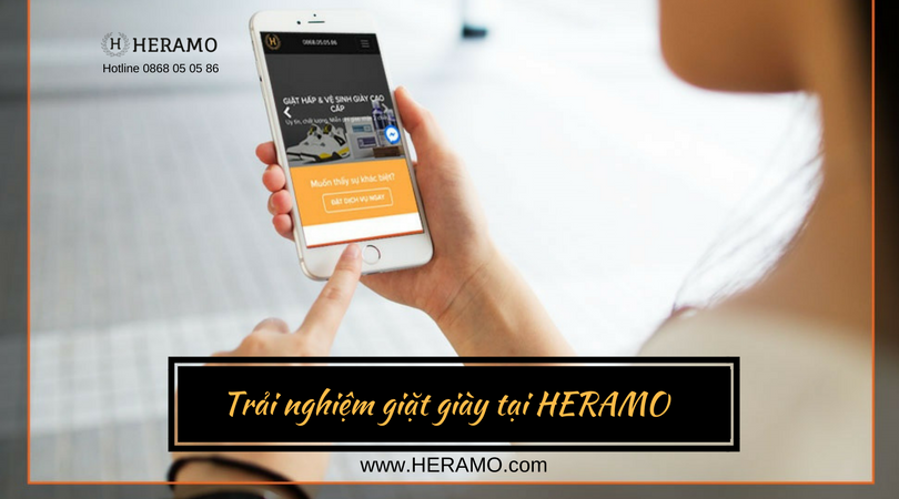 heramo.com - giặt giày quận 4