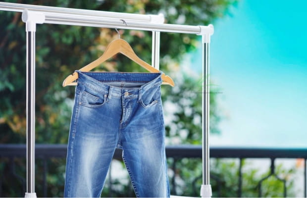 Cách giặt quần jean mới mua - Cách phơi quần Jean