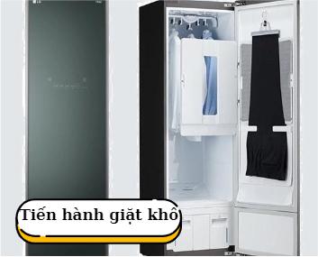 Bước 4 Tiến hành giặt khô