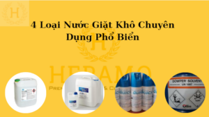 Các loại nước giặt khô chuyên dụng phổ biến