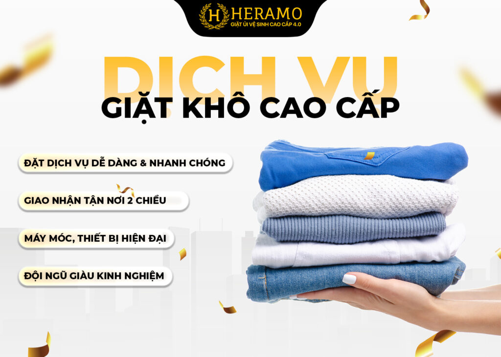 Lợi ích khi sử dụng dịch vụ giặt hấp tại Heramo