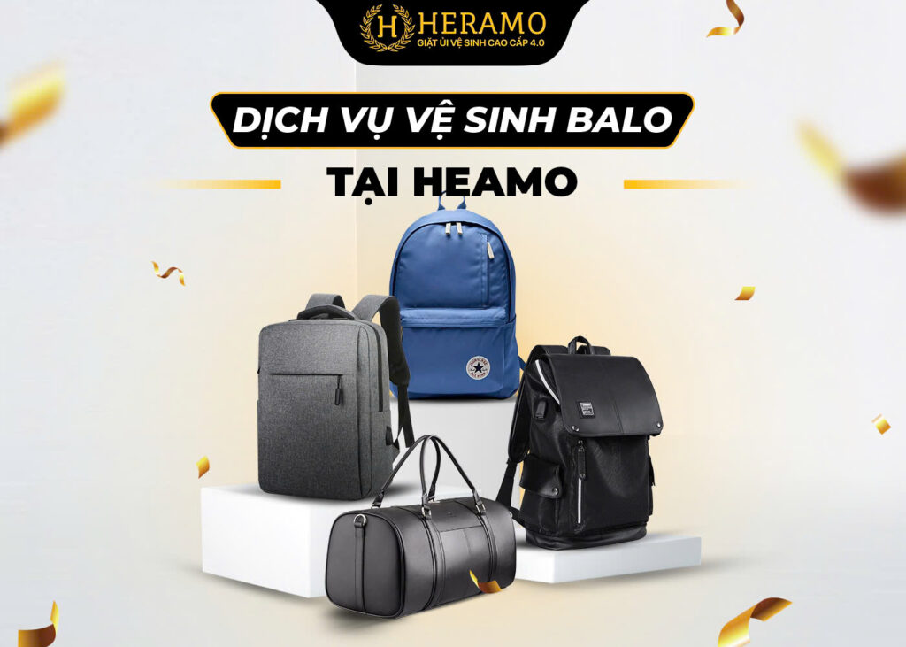 Dịch vụ vệ sinh balo - Heramo