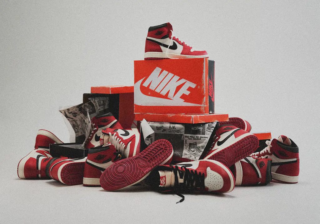 Mẫu giày Nike Air Jordan 1 Lost and Found 